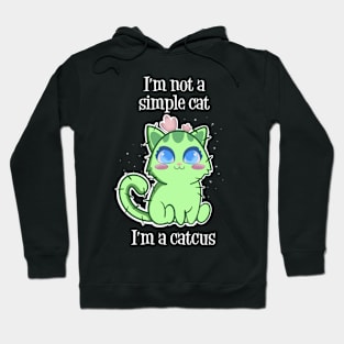 I'm a catcus - Violet Version Hoodie